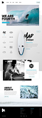 Fourth Surf Boards Concept by Tristan Stubbings @ dribbble.com