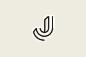 字母 J 的创意LOGO设计 ​​​​