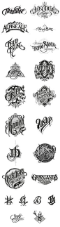 Hand-drawn logotypes, marks, and custom letterings by Martin Schmetzer. Martin Schmetzer is a Stockholm, Sweden based artist and graphic designer focusing
