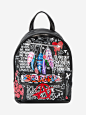 Elisabeth Weinstock mini Andes painted backpack