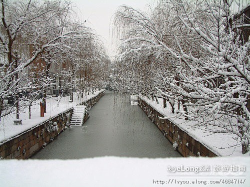 摄影：南浔古镇雪景(3)