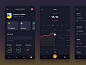 Rate this UI from 1 to 10 Personal stats design by Dawid Mlynarz #ux #ui Double tap if you like!