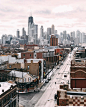 Photographer Michael Salisbury Visualizes Chicago As An Abandoned City : Chicago is the home of over 2.7 million people, making it the third most-populated city in the U.S. What would the bustling metropolis look if it were abandoned? 

Photographer Micha