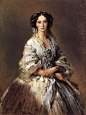 Franz Xaver Winterhalter（1805-1873）是当时最杰出的宫廷画家。他为欧洲各国官廷绘制作品，人物多为活跃在19世纪的欧洲皇室名人，尤其得到英国维多利亚女王的喜爱。人们认为他的作品历史纪录价值超过艺术价值，通过他的绘画，人们可以更进一步了解欧洲19世纪皇室贵族的肖像面貌和奢华生活。