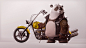 Biker Panda!, Jose Baldo : Study based on a "Jordi Villaverde" sketch.
https://www.behance.net/villaisdrawing
24~30 hours