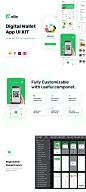 Wallie - Digital Wallet App UI KIt