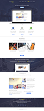 Power Energy - Modern Corporate Web Site PSD on Behance