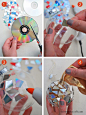 DIY mosaic mirror