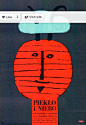 Vintage movie poster 1966 by Jerzy Flisak: Pieklo i niebo | graphic design | Pinterest