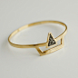 SURYA #CUFF #jewellery #triangle #gold #fashion #trends #style #accessories