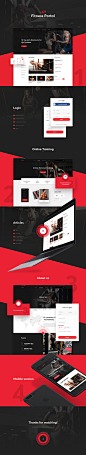 UPFitness - Web on Behance