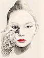 girls & birds by  OkArt