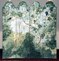 painted screen by Michael Dillon: 