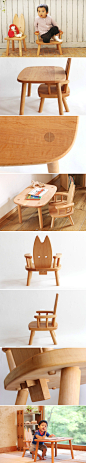 计划开发一套儿童家具，大家有什么建议么？图片是日本oakv的儿童家具作品。