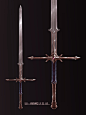 Vass & Nym, Adam Lee : Weapon designs for personal project.