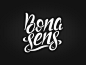 Bona sens lettering animation