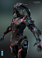 Warframe - Ivara Youkai, Alessandro Sarritzu : Alternate skin + brand new helmet for the original character Ivara from Digital Extremes - Warframe.