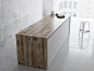 Simple wood : Very minimalistic interior just to present simple oak wood