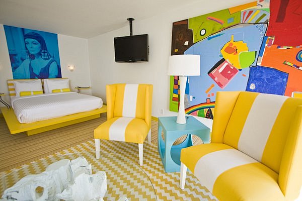 美丽而多彩的酒店设计：迈阿密海滩Lord...