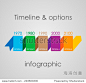 Timeline & options infographic. 正版图片在线交易平台 - 海洛创意（HelloRF） - 站酷旗下品牌 - Shutterstock中国独家合作伙伴