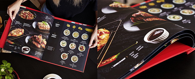 Food menu design for...