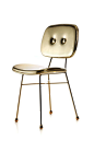 Golden Chair by Nika Zupanc