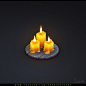 Isometric Candle from Patreon Reward#5, Sephiroth Art : www.patreon.com/sephirothart