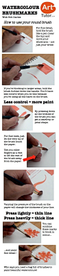 How to use your round brush in watercolour. For more watercolour tips and techniques, and to see the video of this lesson, go to www.arttutor.com/blog/poor-workman