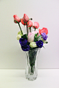 绿痕 水晶 花瓶 大型插花 花器 富贵竹 百合 玫瑰 仿真花卉 适用-淘宝网