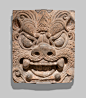 Architectural Brick with Ogre Mask | The Art Institute of Chicago