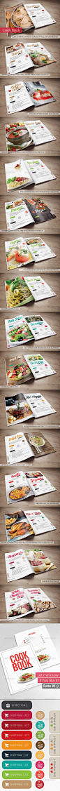 Cook Book - Your Recipes - Brochures Print Templates