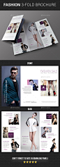 Fashion 3-Fold Brochure 21 - Brochures Print Templates