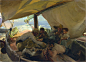 The Smugglers, 1919 - Joaquín Sorolla : The Smugglers, 1919 by Joaquín Sorolla. Impressionism. genre painting