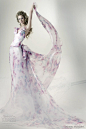 Marina Mansanta 时尚婚纱礼服系列 #时尚# #礼服# #抹胸#