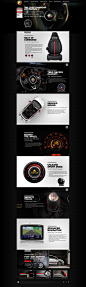 Fiat 500 Abarth Website Design on Web Design Served