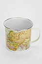 Enamel Map Mug 