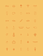 280 Vector Line Icons Pack（矢量图标包）