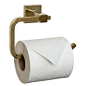 Barclay Products Jordyn Toilet Paper Holder in Polished Brass