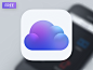 Cloudier - Free on the App Store #App# #icon# #图标# #Logo# #扁平# 采集@GrayKam
