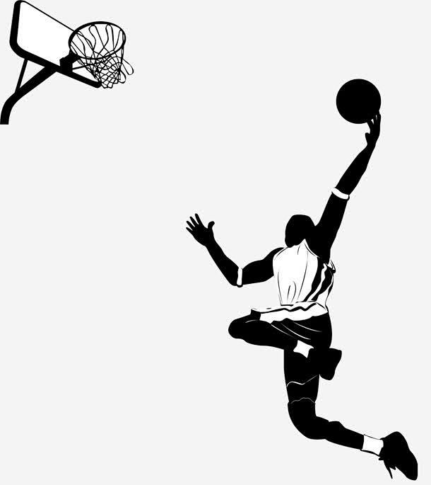 篮球运动员高清素材 打篮球 篮球剪影 篮...