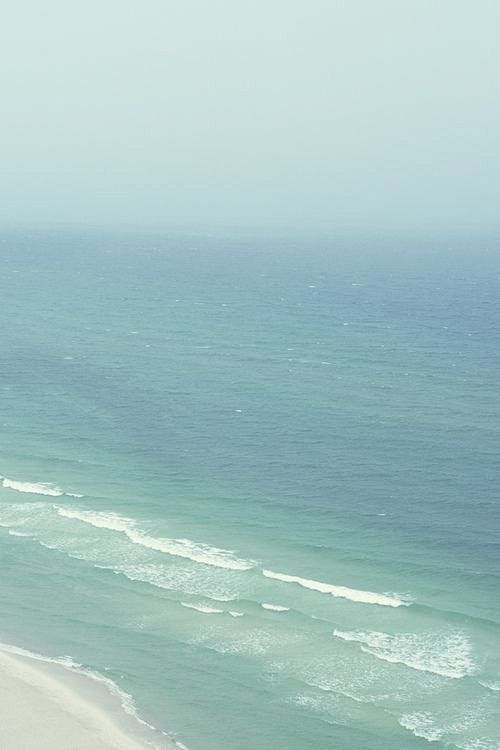 巴拿马城海滩，大海和天空