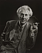 Frank Lloyd Wright, by Yousuf Karsh, 1945