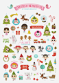 Christmas at the North Pole (Stickers) on Behance