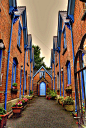 蓝色的门，康沃尔郡，英格兰
Blue Door, Cornwall, England