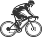 户外自行车骑行logo图标 - 标小智L