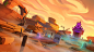 cartoon cowboy western far west colorful concept art environment video game supercell background