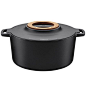 Fiskars Norden cast iron casserole 6 L