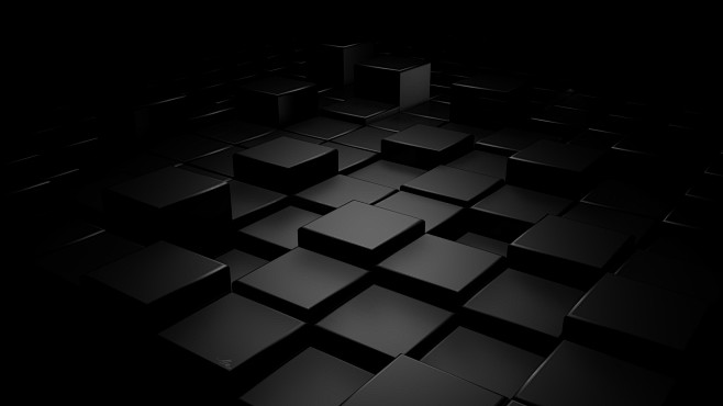 3D abstract blocks d...