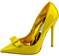 JIMMY CHOO Spring Yellow via: 