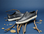 欧伦堡秋季新款男士英伦时尚板鞋 真皮套脚运动板鞋QYNS1506-tmall.com天猫